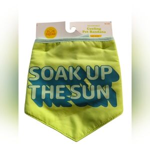 Sun Squad Cooling Pet Bandana One Size Brand New.